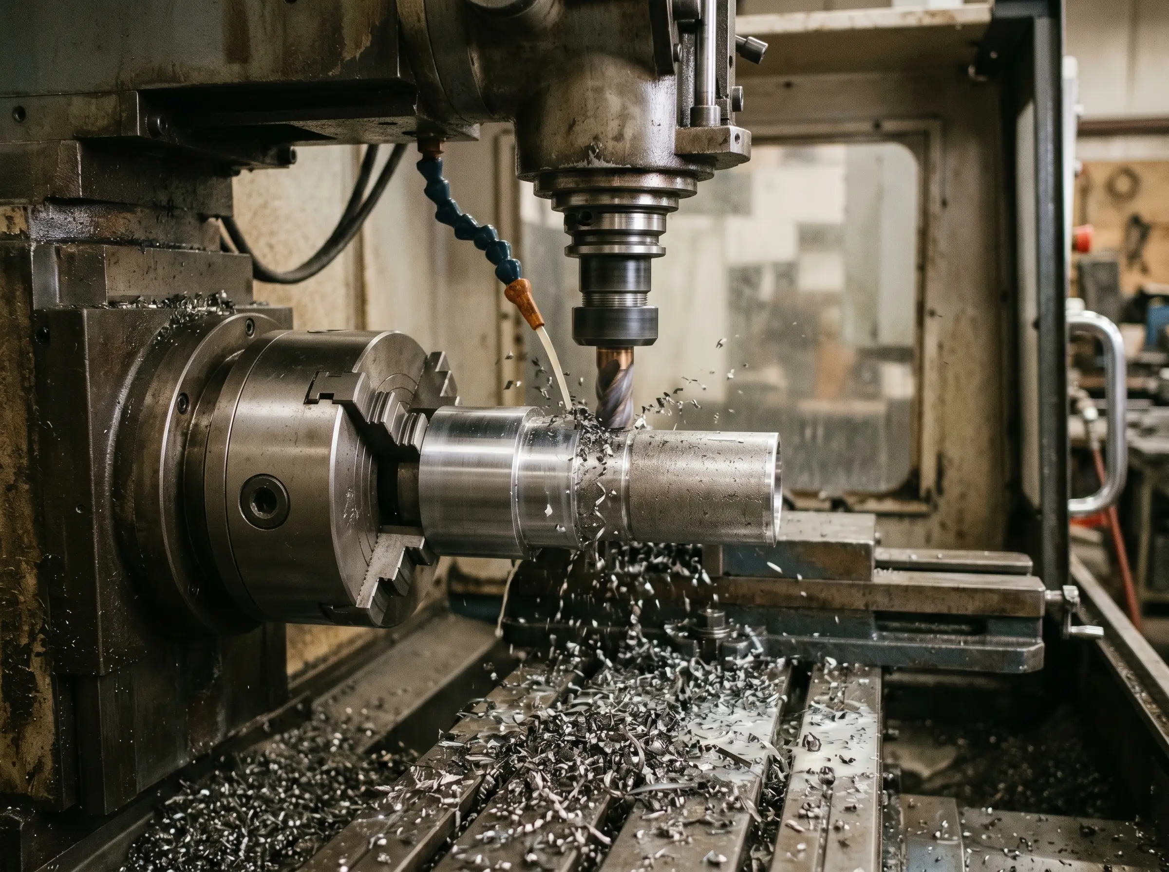 Precision hinge and metal fitting components in quality inspection